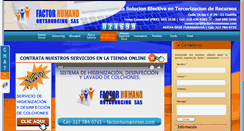 Desktop Screenshot of factorhumanooutsourcing.com